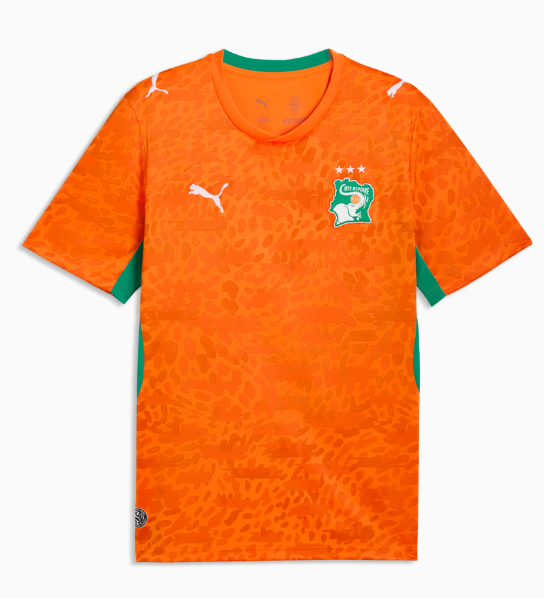 Maillot Domicile Côte d'Ivoire Coupe du Monde 2026